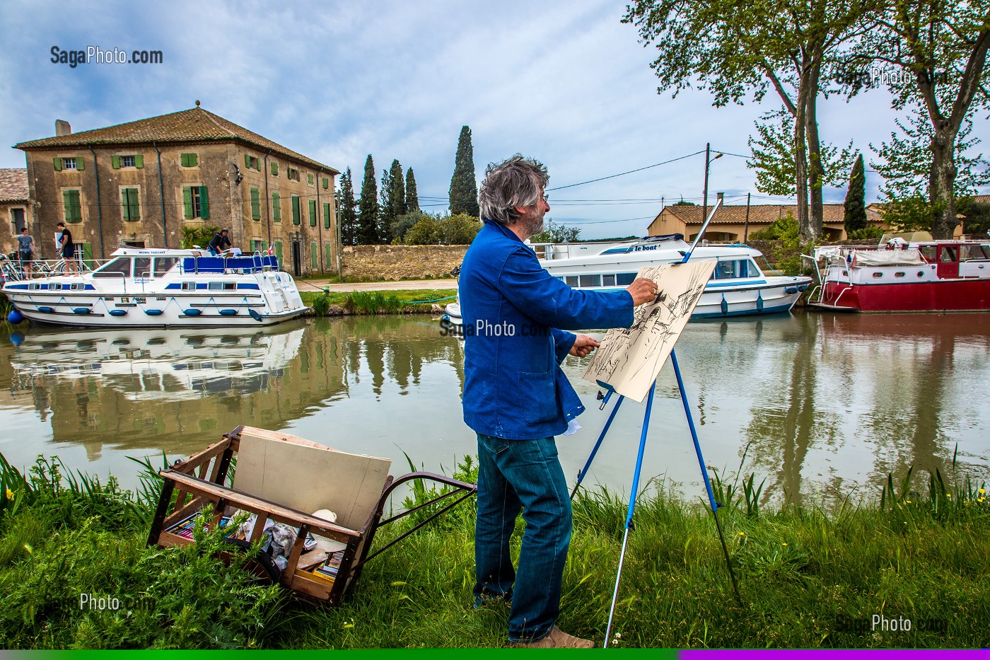 LE CANAL DU MIDI, L'HISTOIRE AU FIL DE L'EAU, LANGUEDOC ROUSSILLON MIDI PYRENEES 