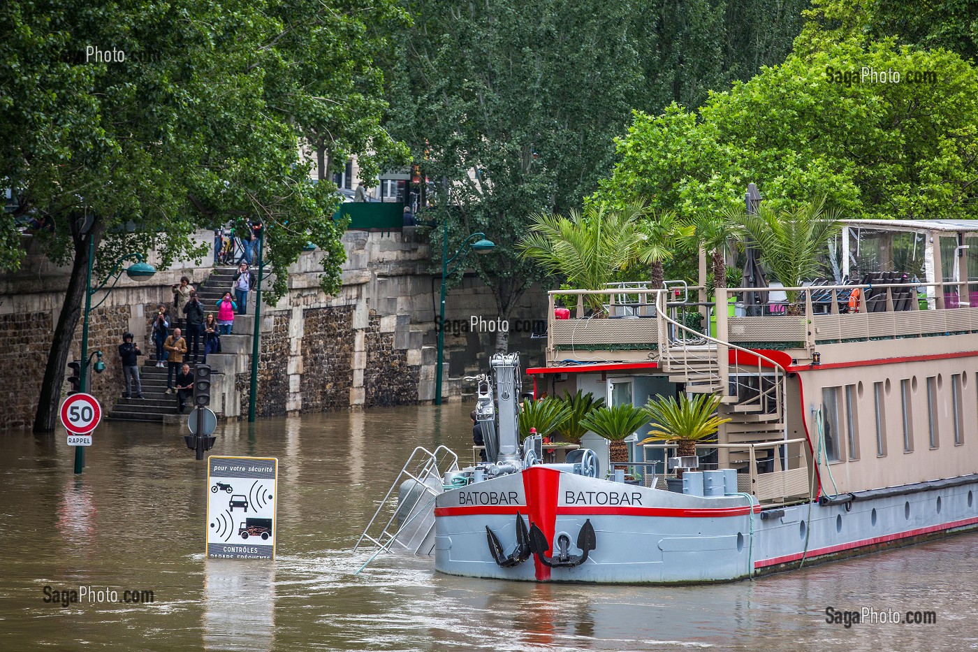 INONDATIONS, CRUE DE LA SEINE, PARIS 2016 