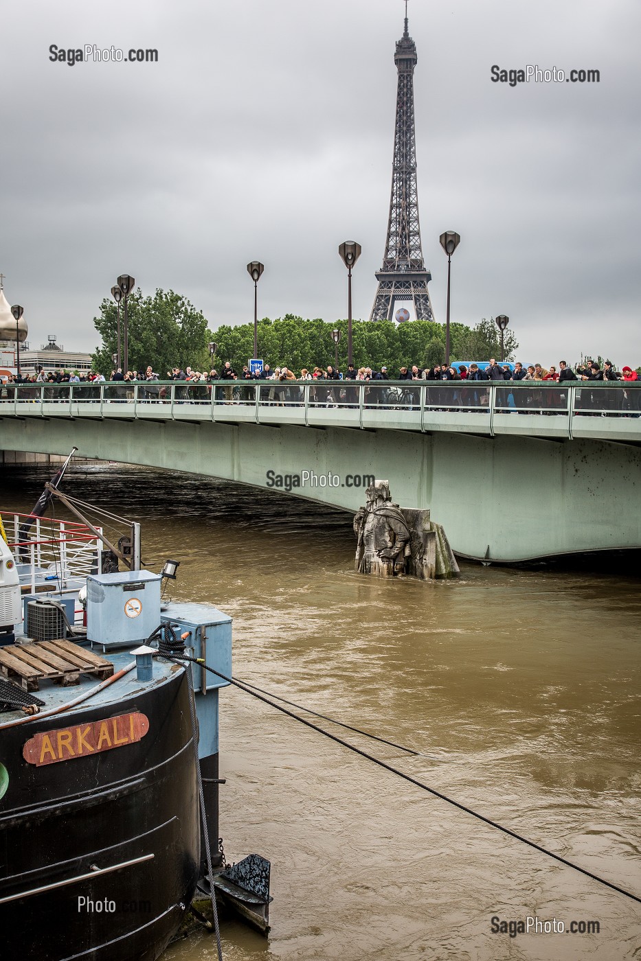 INONDATIONS, CRUE DE LA SEINE, PARIS 2016 