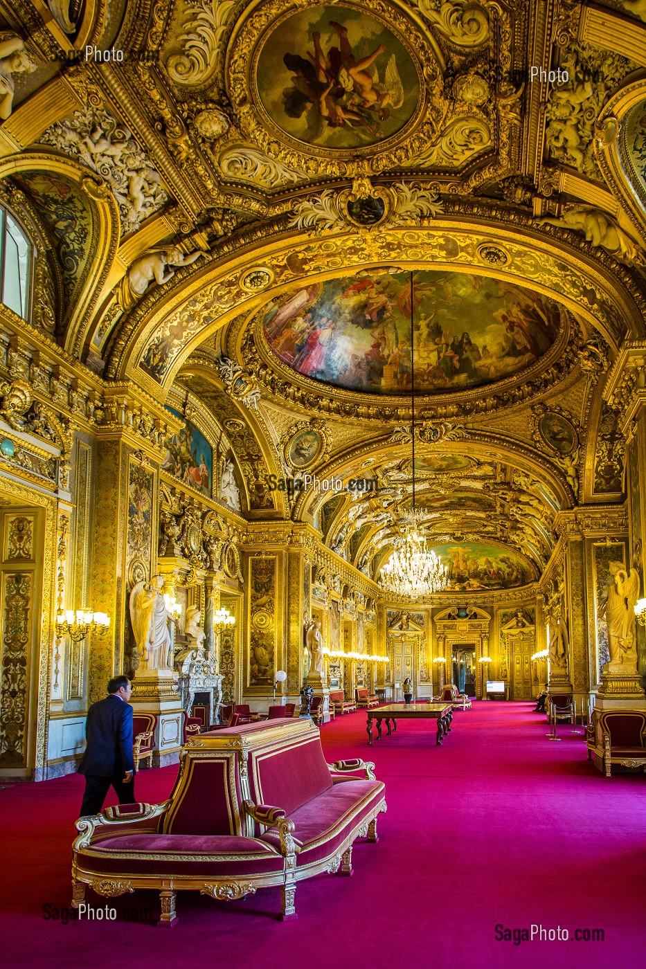 SALLE DES CONFERENCES, SENAT, PALAIS DU LUXEMBOURG, PARIS 