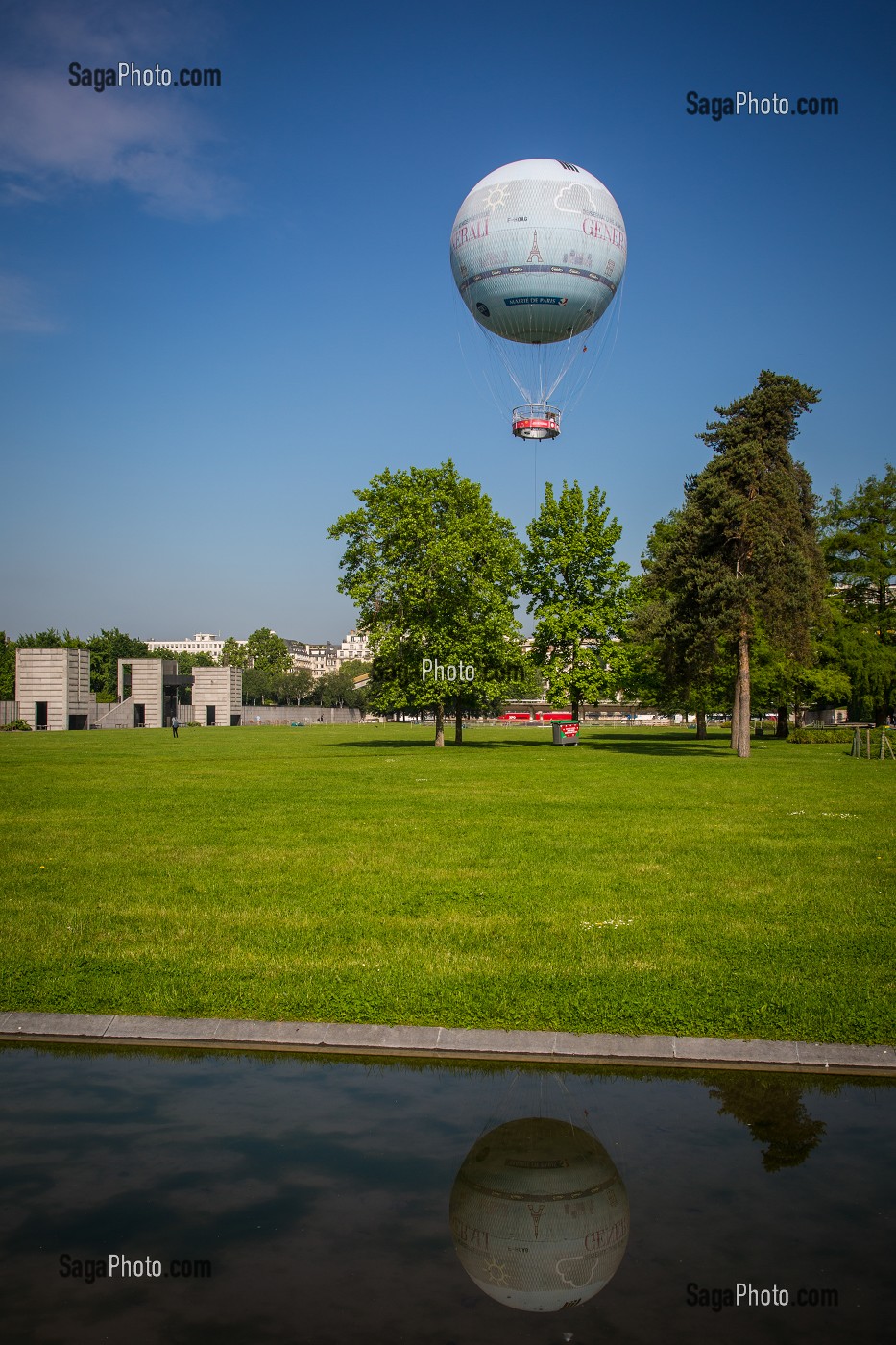 BALLON CAPTIF, PARC ANDRE CITROEN 