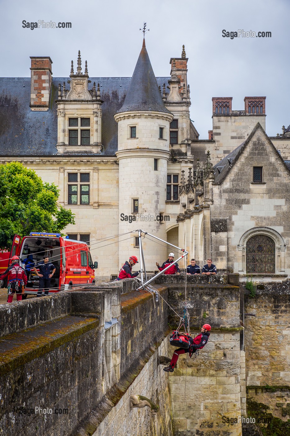 EXERCICE GRIMP, GROUPE  DE RECHERCHE ET D'INTERVENTION EN MILIEUX PERILLEUX, SAPEURS POMPIERS 