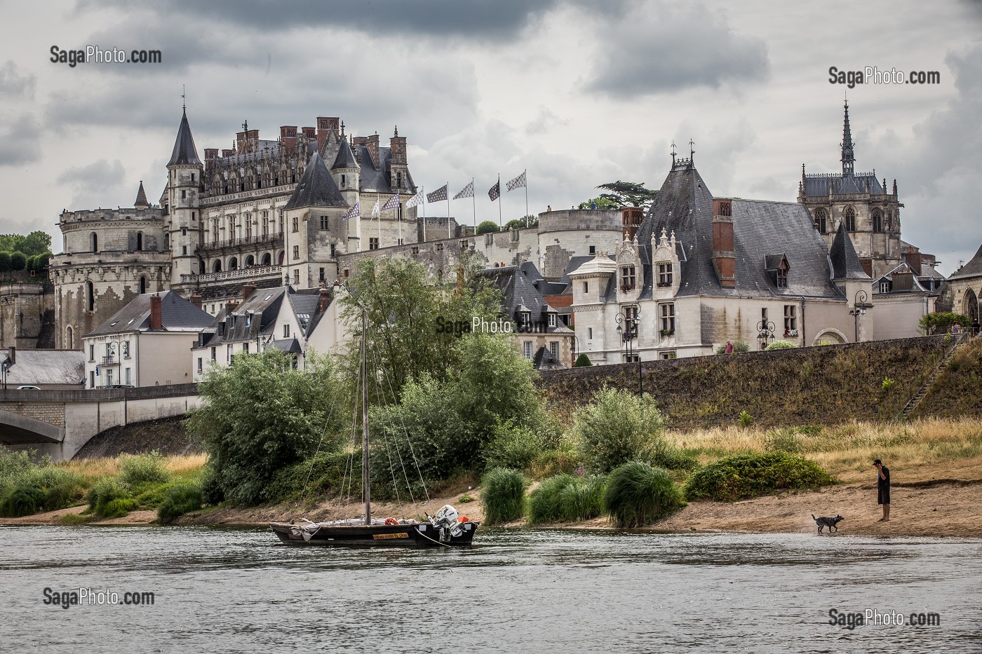 LA LOIRE AU FIL DE L'EAU, LOIR ET CHER, (41), REGION CENTRE VAL DE LOIRE, FRANCE 