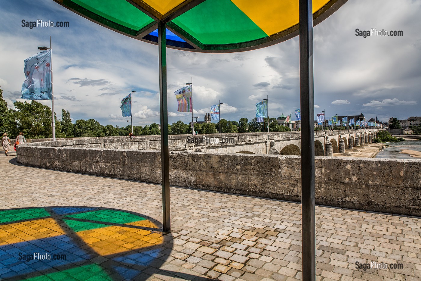 LA LOIRE AU FIL DE L'EAU, INDRE ET LOIRE, (37), REGION CENTRE VAL DE LOIRE, FRANCE 