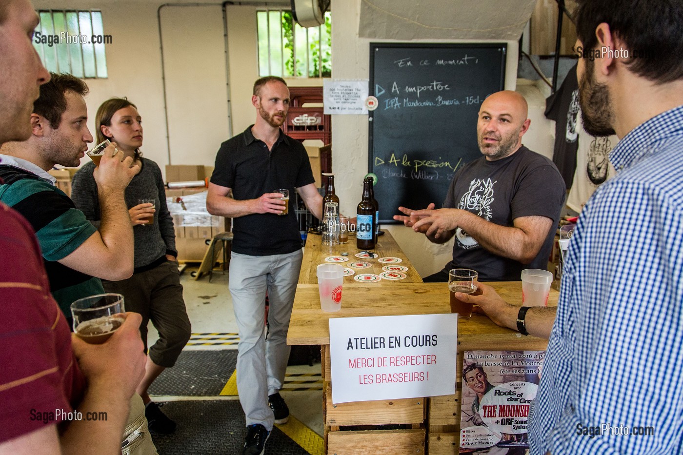 ATELIER DE BRASSAGE, LA MONTREUILLOISE, BIERE ARTISANALE 