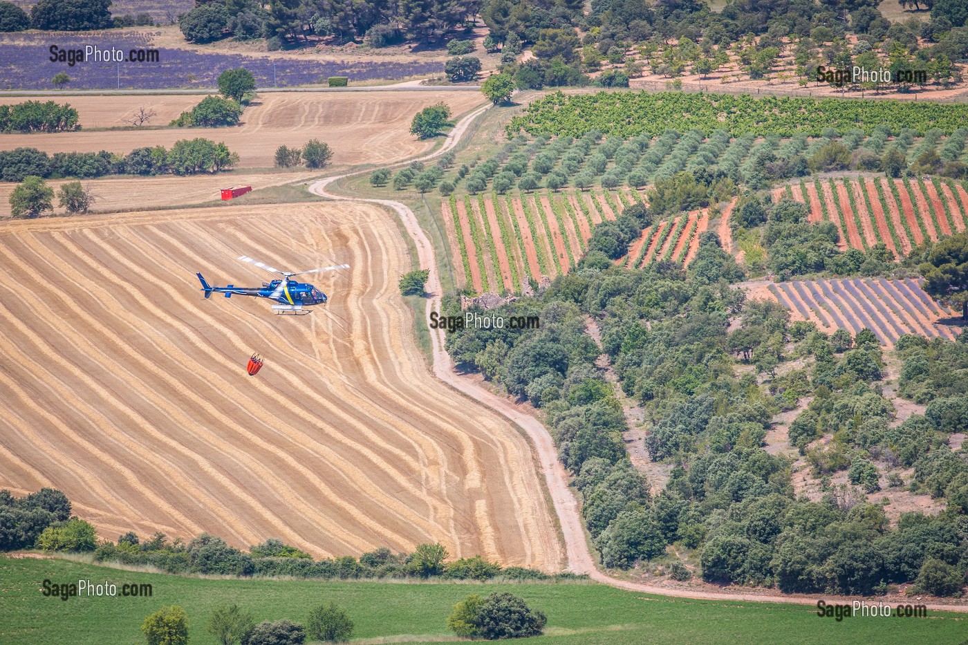 SAPEURS POMPIERS, DETACHEMENT D'INTERVENTIONS HELIPORTES FEU DE FORET 