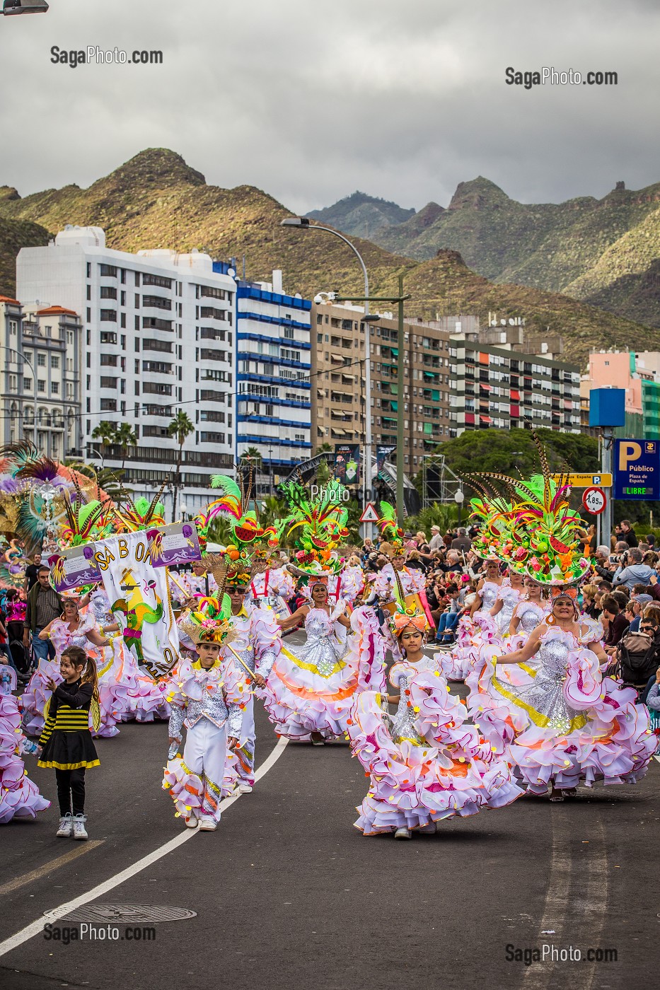 CARNAVAL DE SANTA CRUZ DE TENERIFE, ILE DE TENERIFE, ILES CANARIES, ESPAGNE 