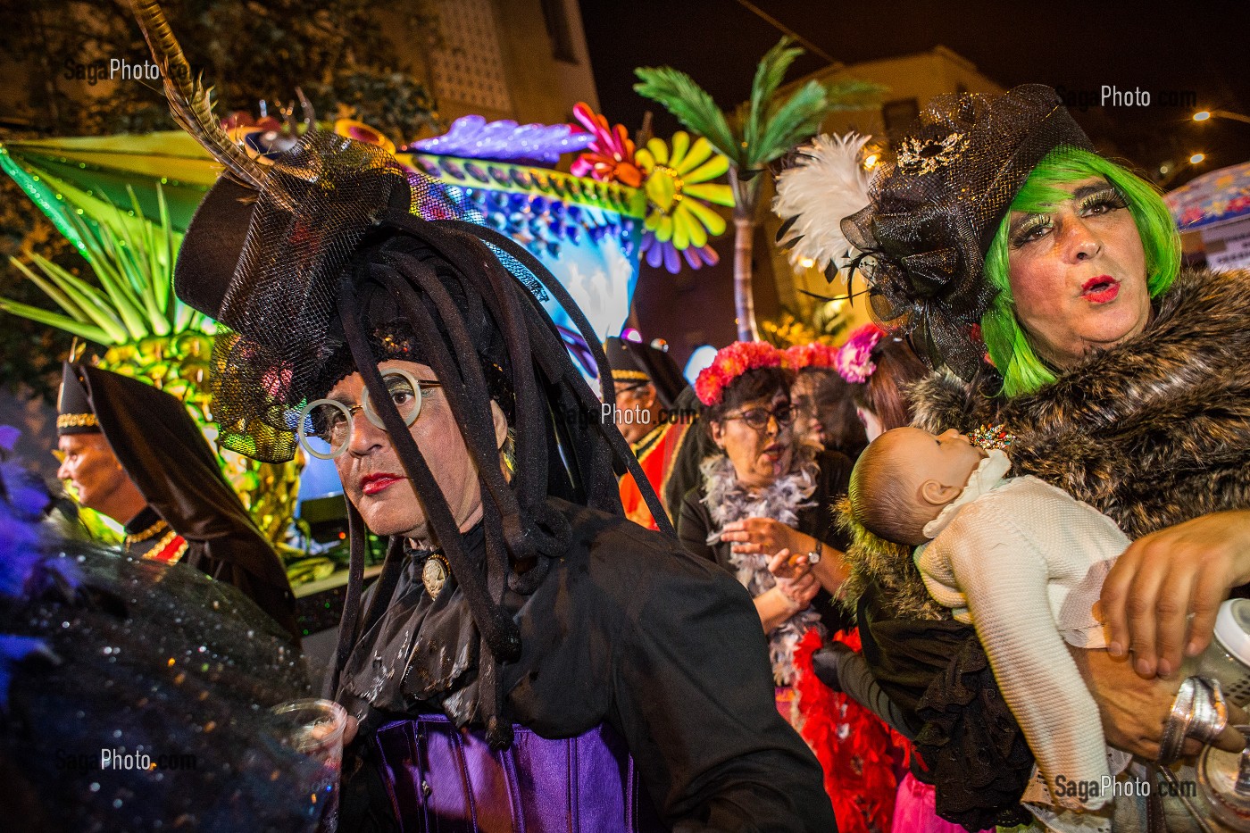 CARNAVAL DE SANTA CRUZ DE TENERIFE, ILE DE TENERIFE, ILES CANARIES, ESPAGNE 