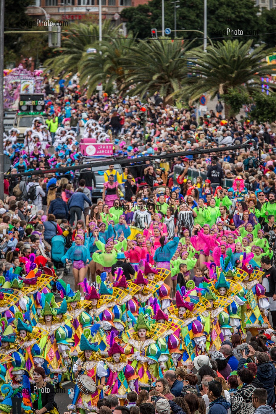 CARNAVAL DE SANTA CRUZ DE TENERIFE, ILE DE TENERIFE, ILES CANARIES, ESPAGNE 