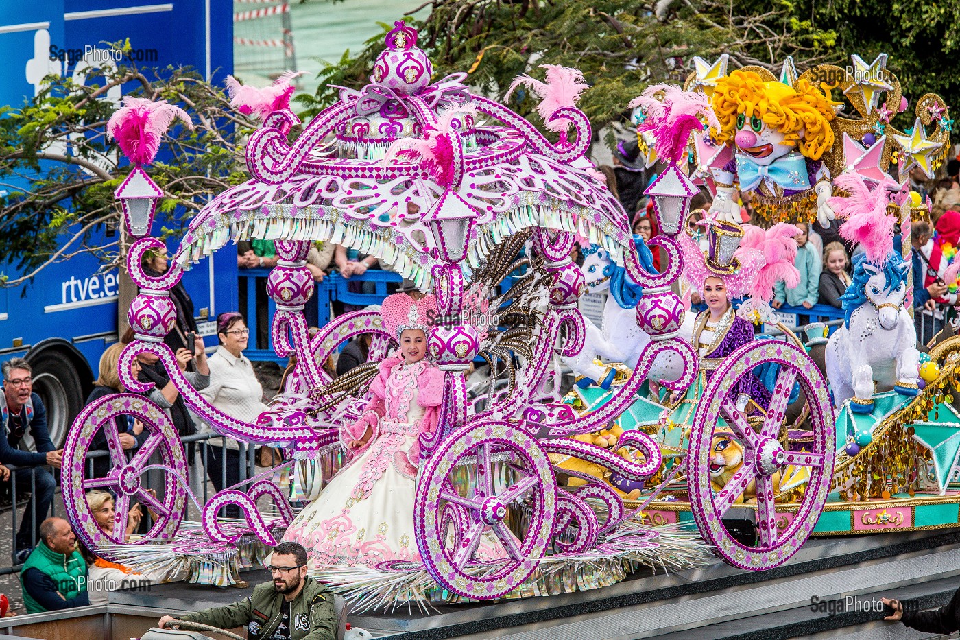 CARNAVAL DE SANTA CRUZ DE TENERIFE, ILE DE TENERIFE, ILES CANARIES, ESPAGNE 