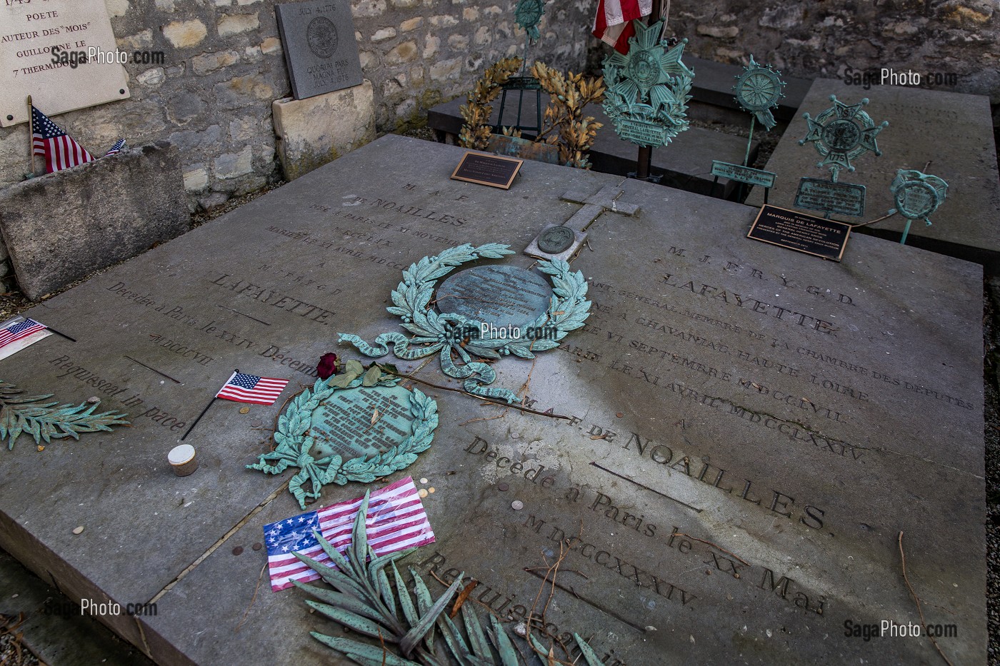 TOMBE DU GENERAL LAFAYETTE 