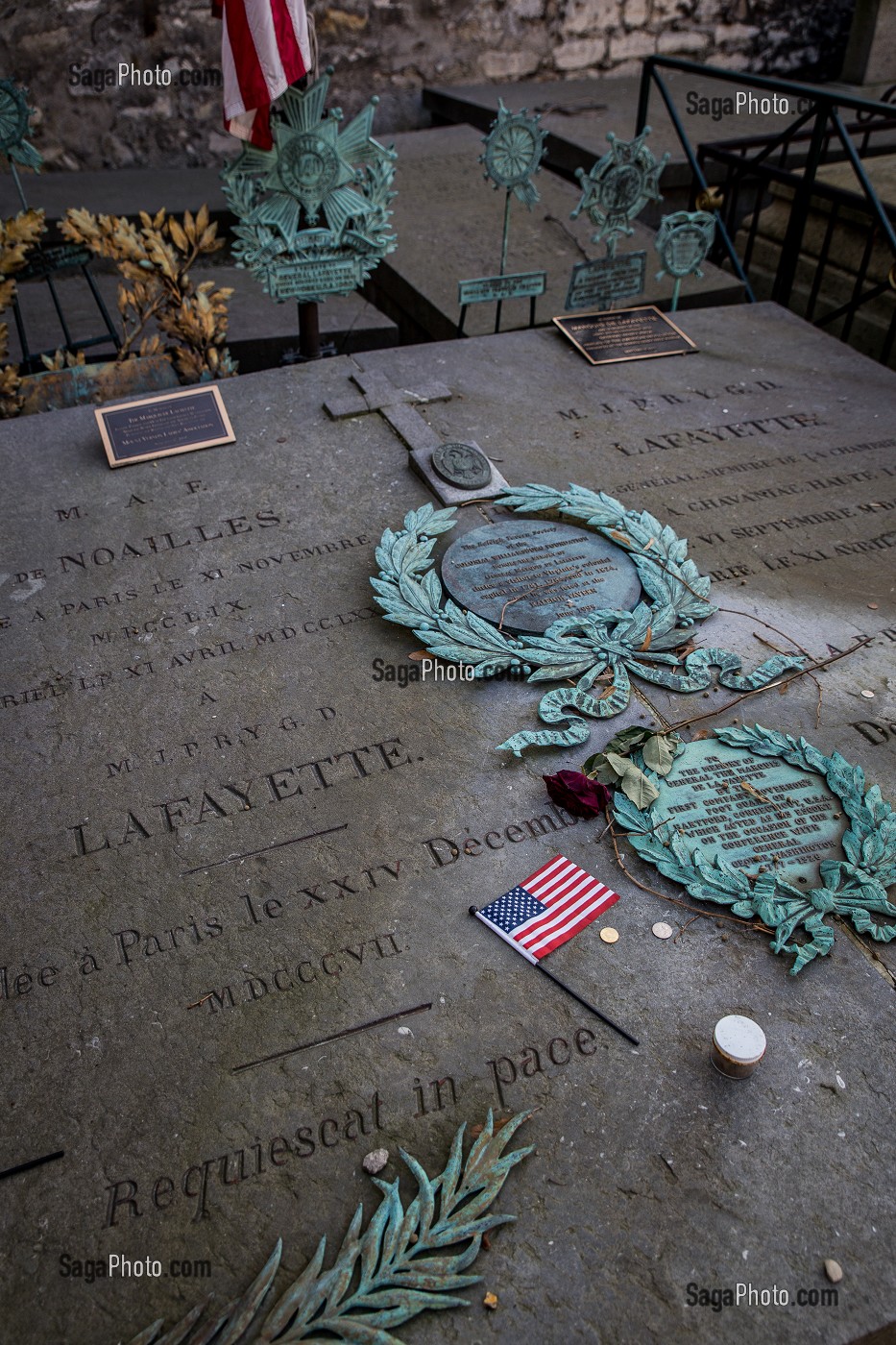 TOMBE DU GENERAL LAFAYETTE 