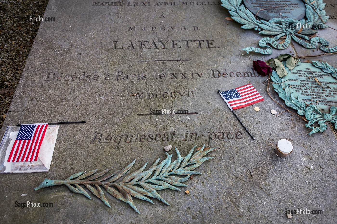 TOMBE DU GENERAL LAFAYETTE 