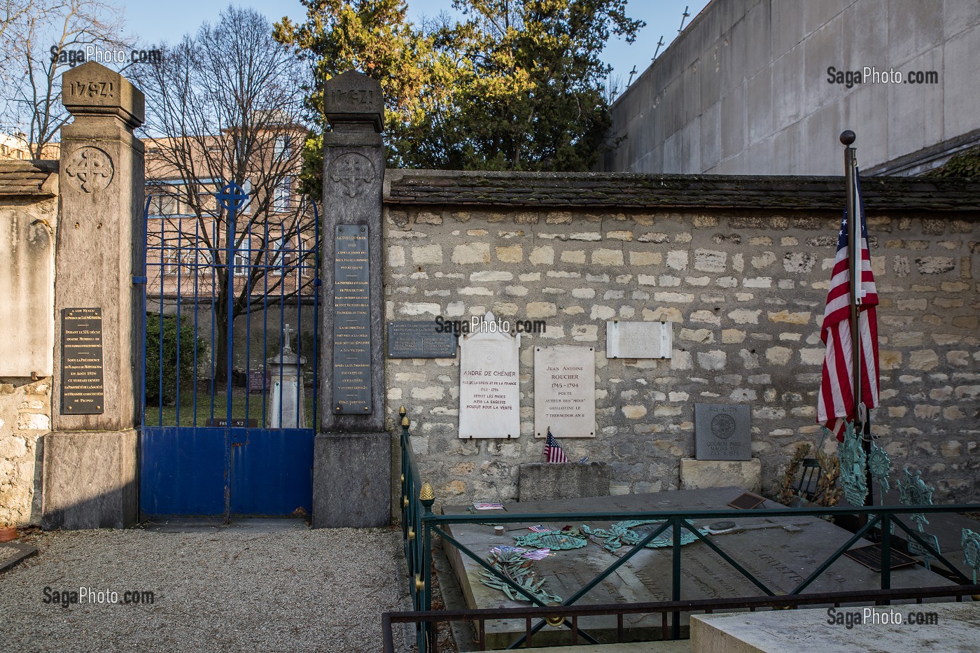 TOMBE DU GENERAL LAFAYETTE