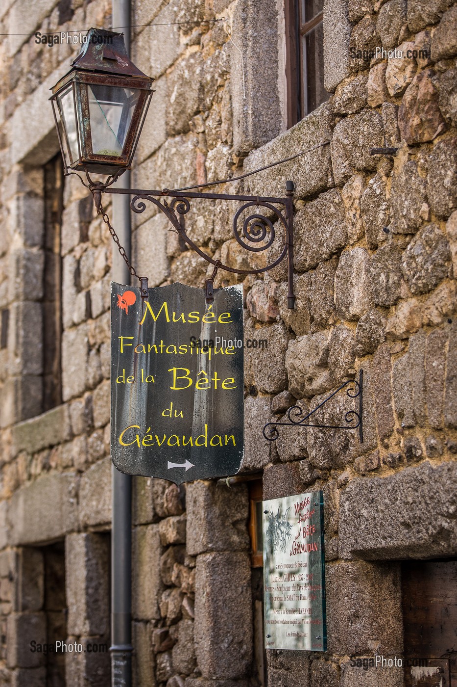 LA BETE DU GEVAUDAN, (43), HAUTE LOIRE, REGION AUVERGNE RHONE ALPES, FRANCE 
