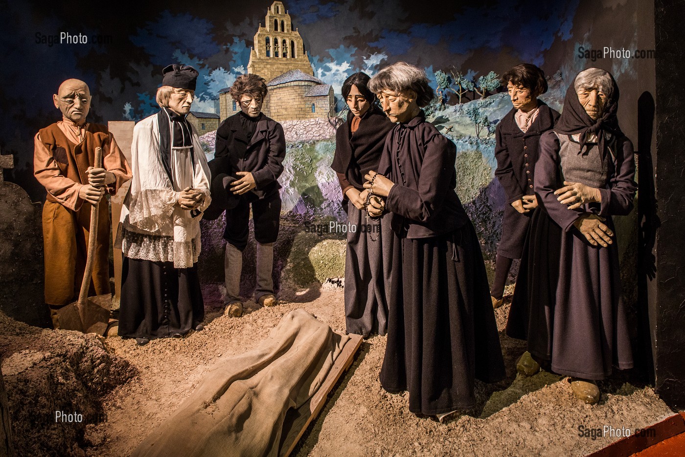 LA BETE DU GEVAUDAN, (43), HAUTE LOIRE, REGION AUVERGNE RHONE ALPES, FRANCE 