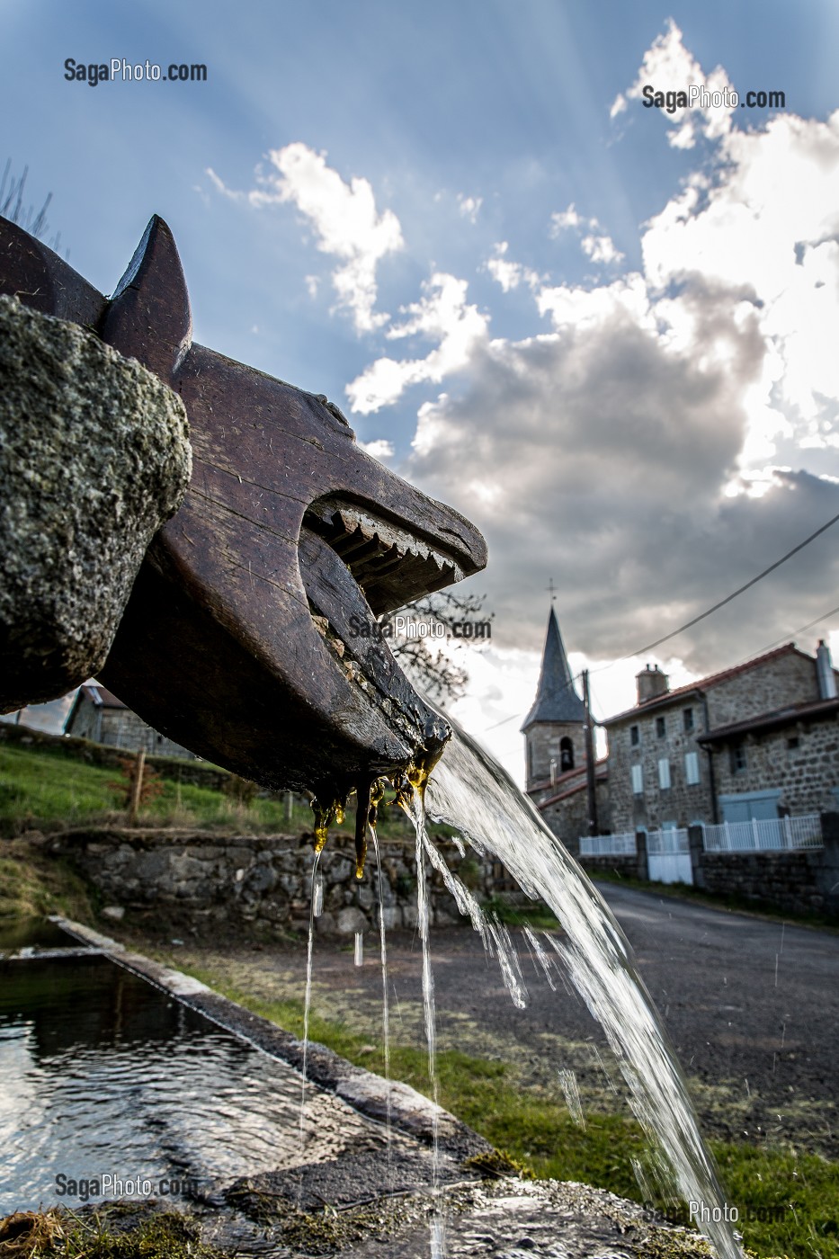 LA BETE DU GEVAUDAN, (43), HAUTE LOIRE, REGION AUVERGNE RHONE ALPES, FRANCE 
