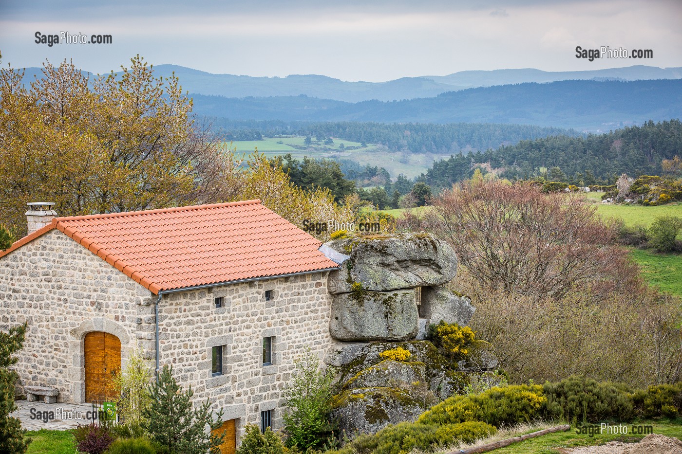 LA BETE DU GEVAUDAN, (43), HAUTE LOIRE, REGION AUVERGNE RHONE ALPES, FRANCE 