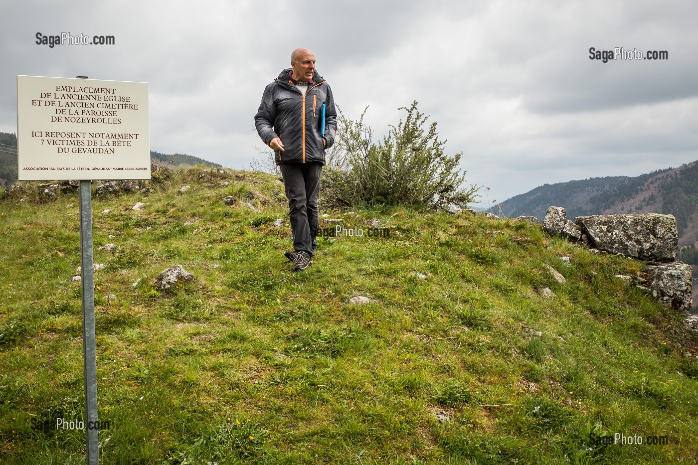 LA BETE DU GEVAUDAN, (43), HAUTE LOIRE, REGION AUVERGNE RHONE ALPES, FRANCE 