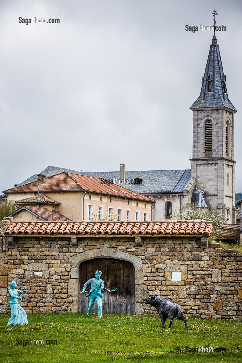 LA BETE DU GEVAUDAN, (48), LOZERE, REGION OCCITANIE, FRANCE 