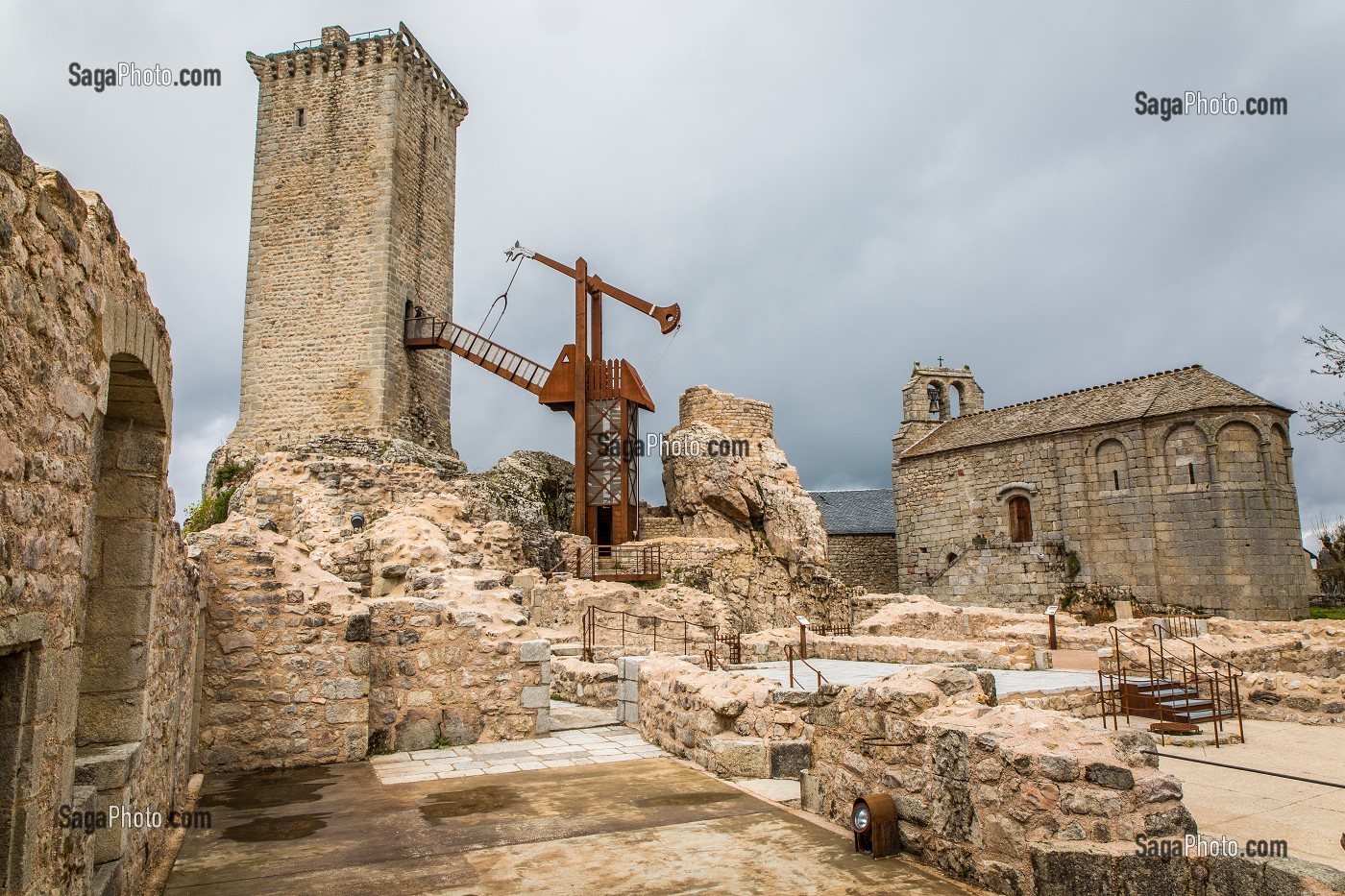 LA BETE DU GEVAUDAN, (48), LOZERE, REGION OCCITANIE, FRANCE 