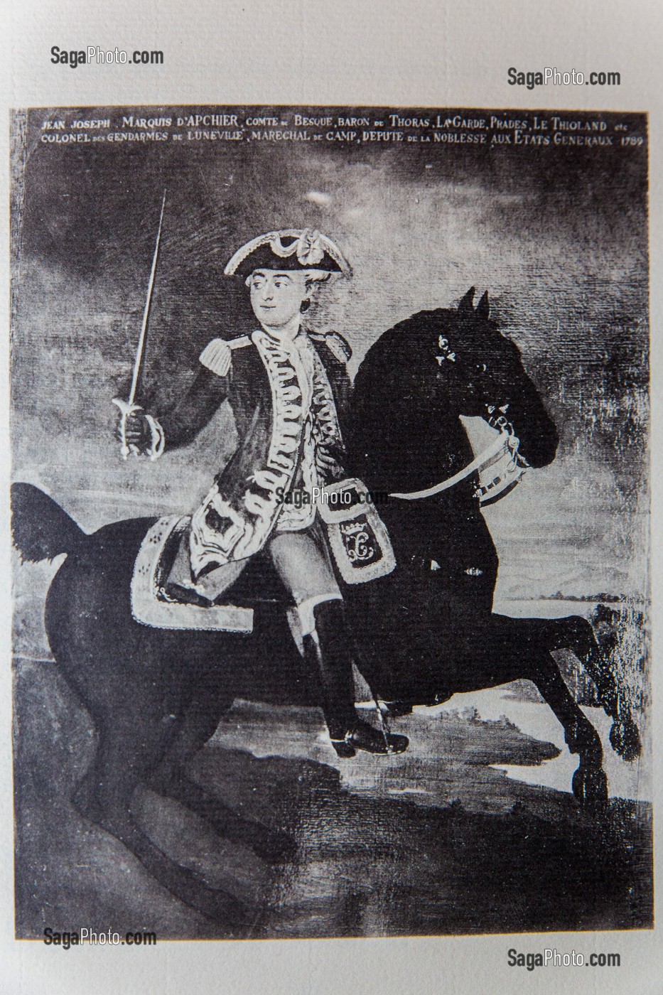 GRAVURE BETE DU GEVAUDAN 