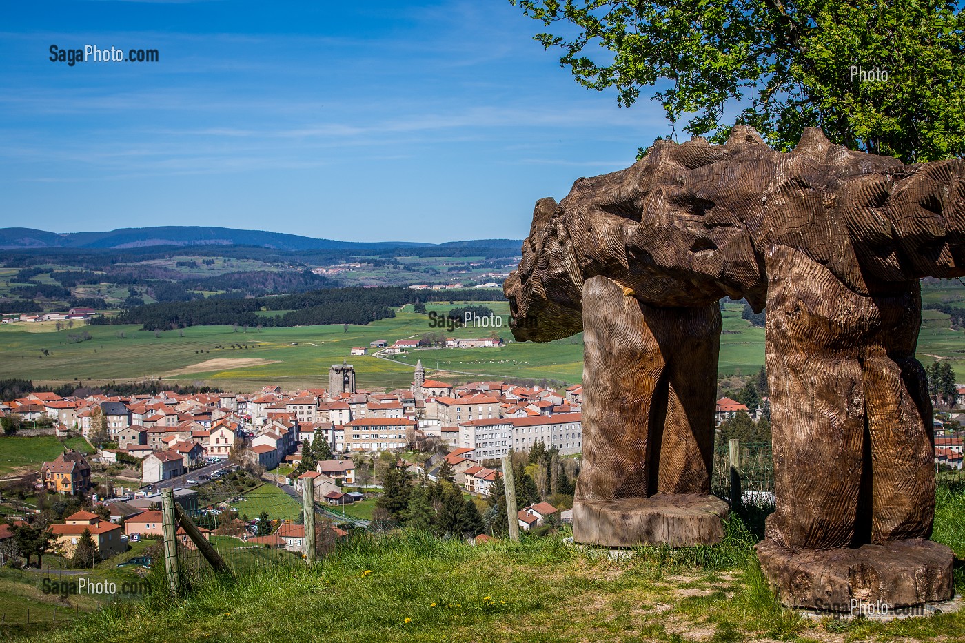 LA BETE DU GEVAUDAN, (43), HAUTE LOIRE, REGION AUVERGNE RHONE ALPES, FRANCE 