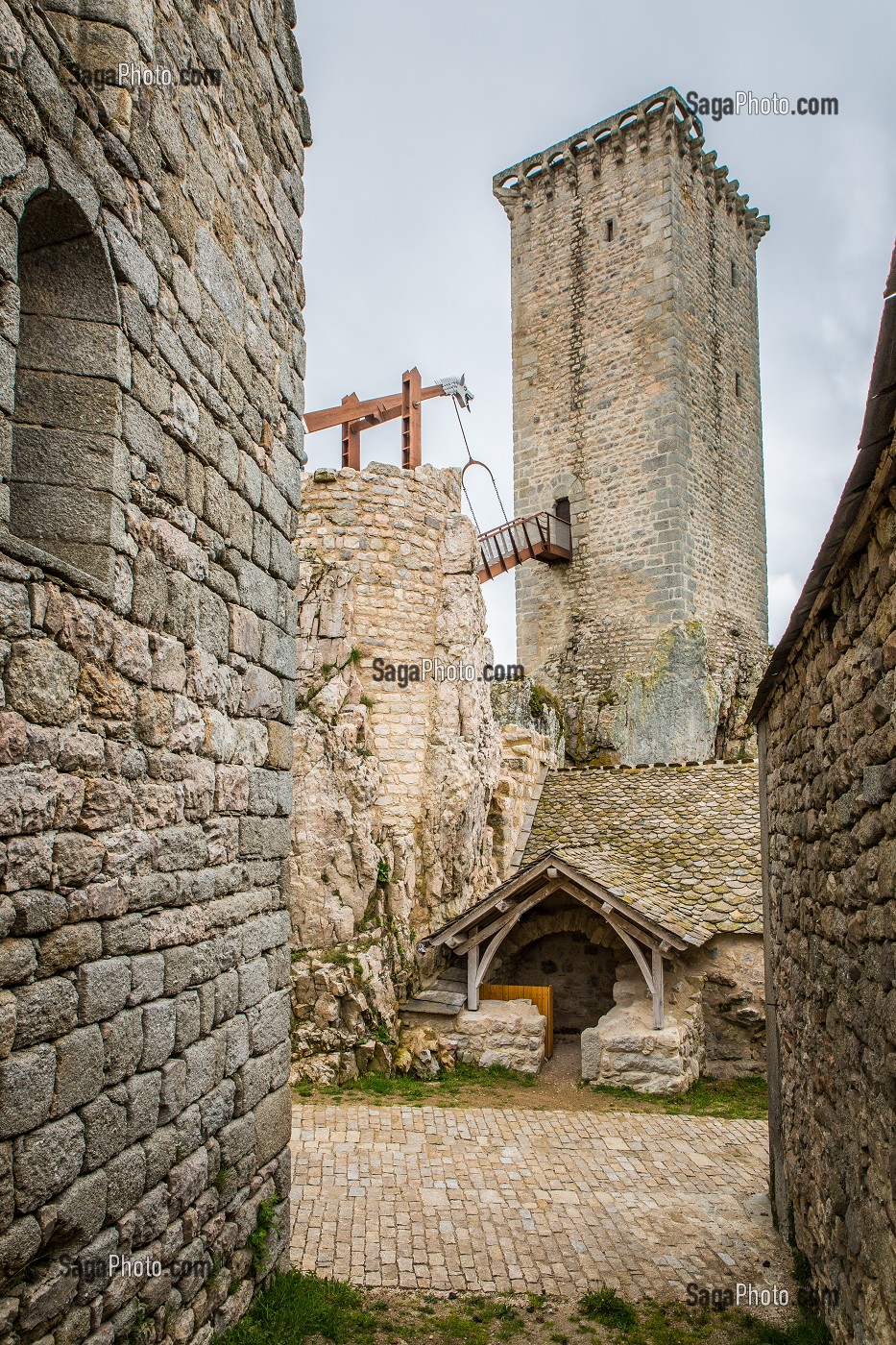 LA BETE DU GEVAUDAN, (48), LOZERE, REGION OCCITANIE, FRANCE 