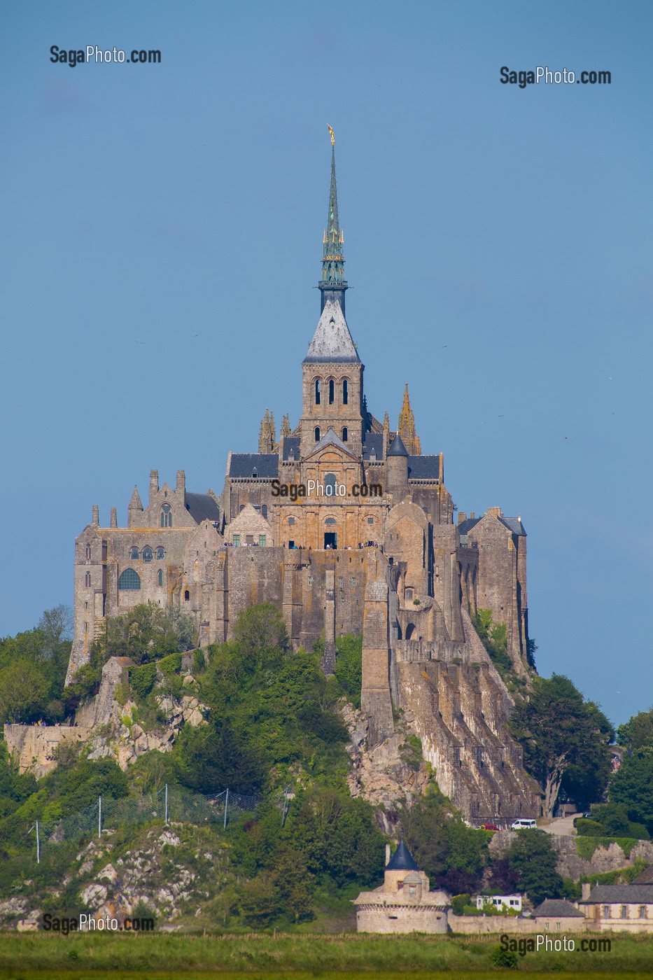 MONT SAINT MICHEL, (50) MANCHE, BASSE NORMANDIE, FRANCE 