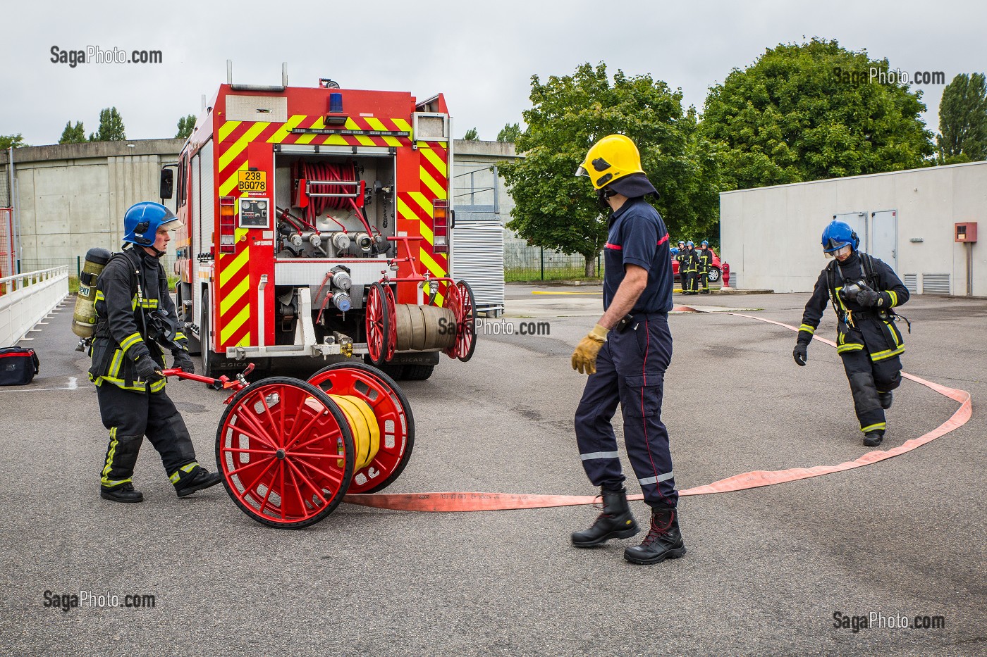 FORMATION SAPEURS POMPIERS VOLONTAIRES 