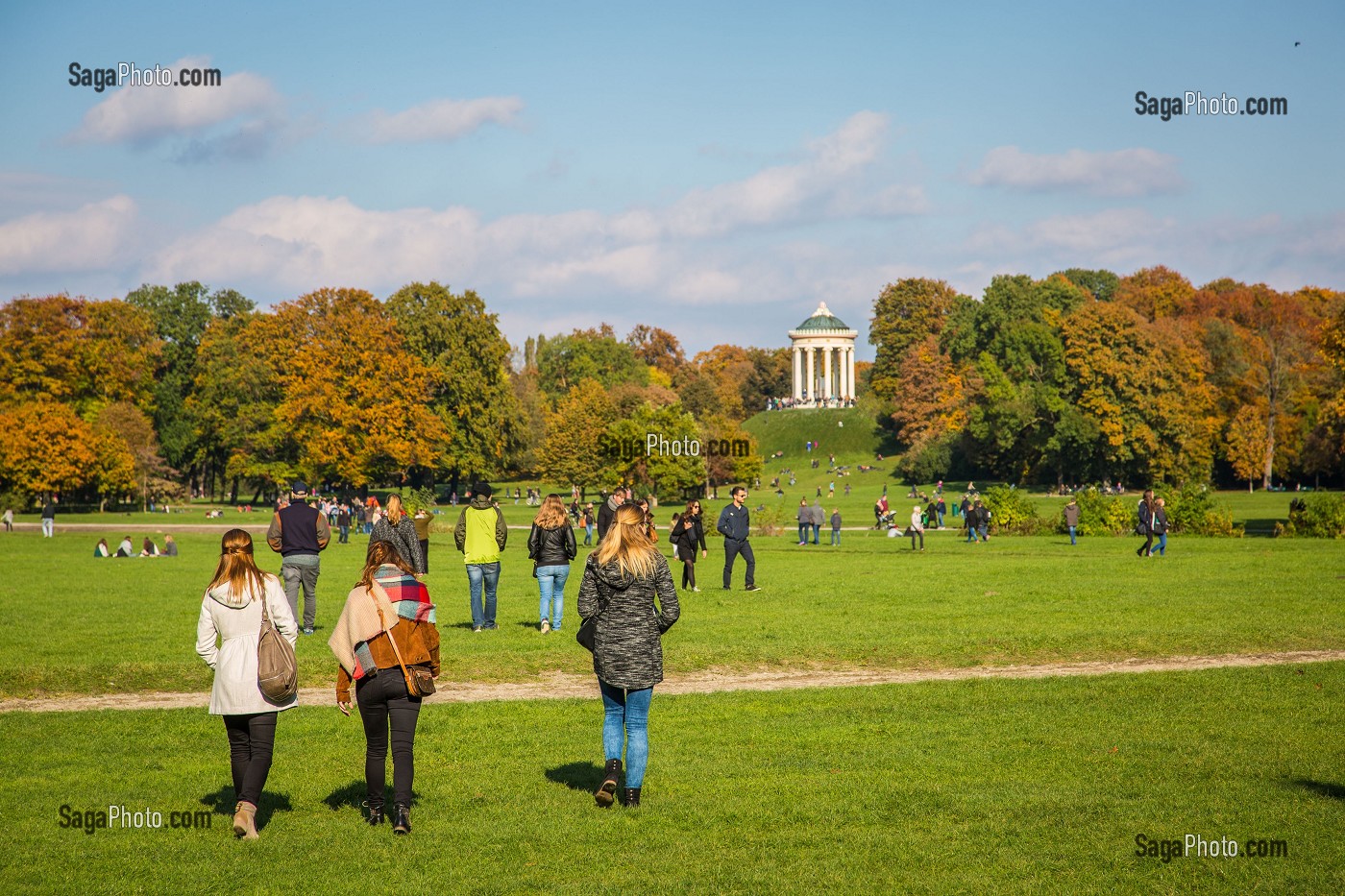 VILLE DE MUNICH, BAVIERE, ALLEMAGNE