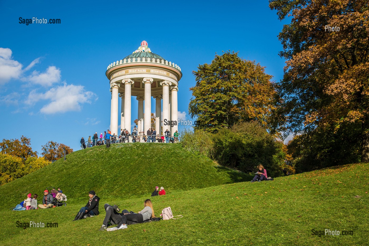 VILLE DE MUNICH, BAVIERE, ALLEMAGNE