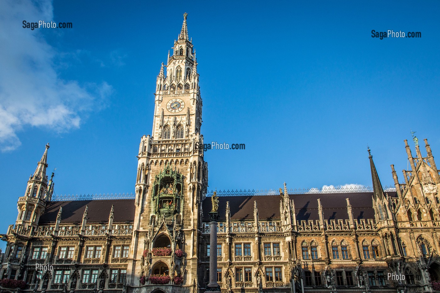 VILLE DE MUNICH, BAVIERE, ALLEMAGNE