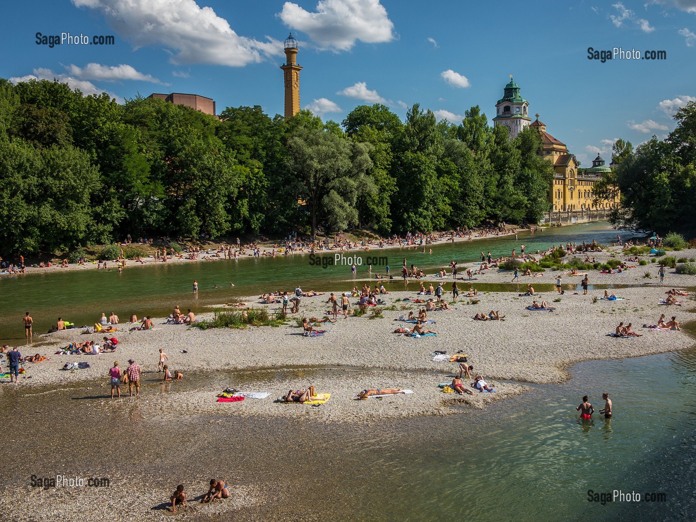 VILLE DE MUNICH, BAVIERE, ALLEMAGNE