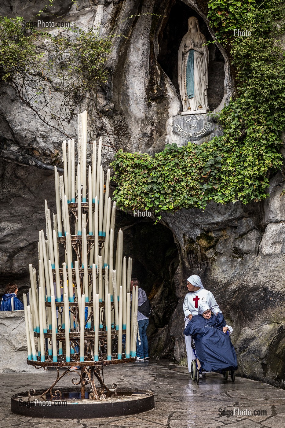 PELERINAGE DE LOURDES, (64) PYRENEES ATLANTIQUES, NOUVELLE AQUITAINE, FRANCE 