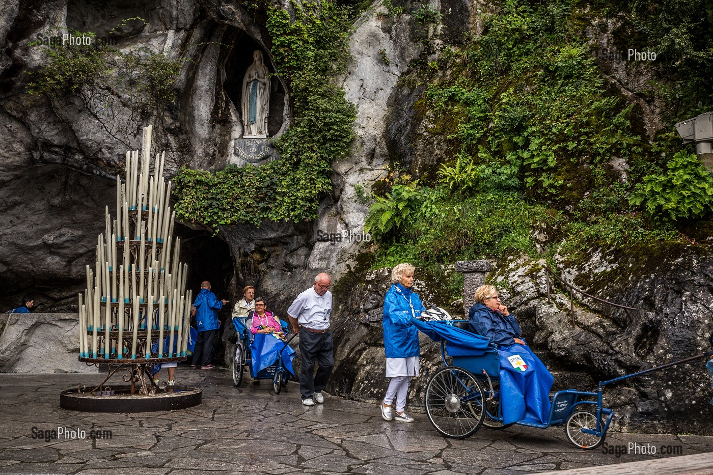 PELERINAGE DE LOURDES, (64) PYRENEES ATLANTIQUES, NOUVELLE AQUITAINE, FRANCE 