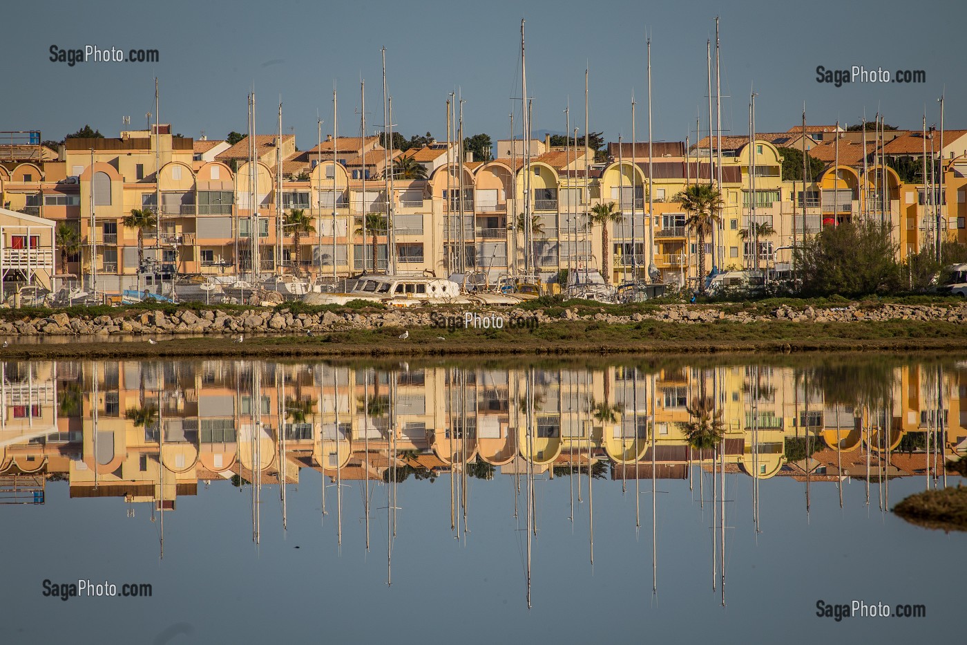 DECOUVERTE DE GRUISSAN, FRANCE 
