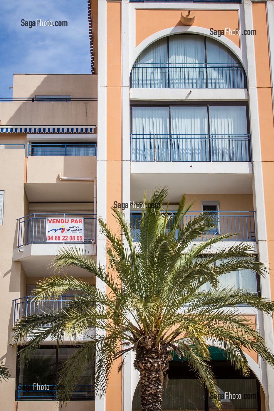 IMMOBILIER BALNEAIRE, APPARTEMENT A VENDRE, LA MARINA, ARGELES-SUR-MER, PYRENEES-ORIENTALES (66), FRANCE 