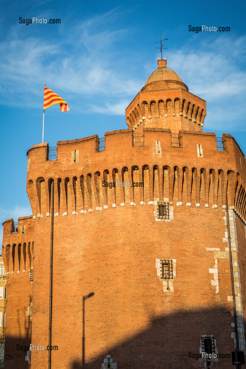 CASTILLET, MUSEE CATALAN DES ARTS ET TRADITIONS POPULAIRES, PERPIGNAN, PYRENEES-ORIENTALES (66), FRANCE 