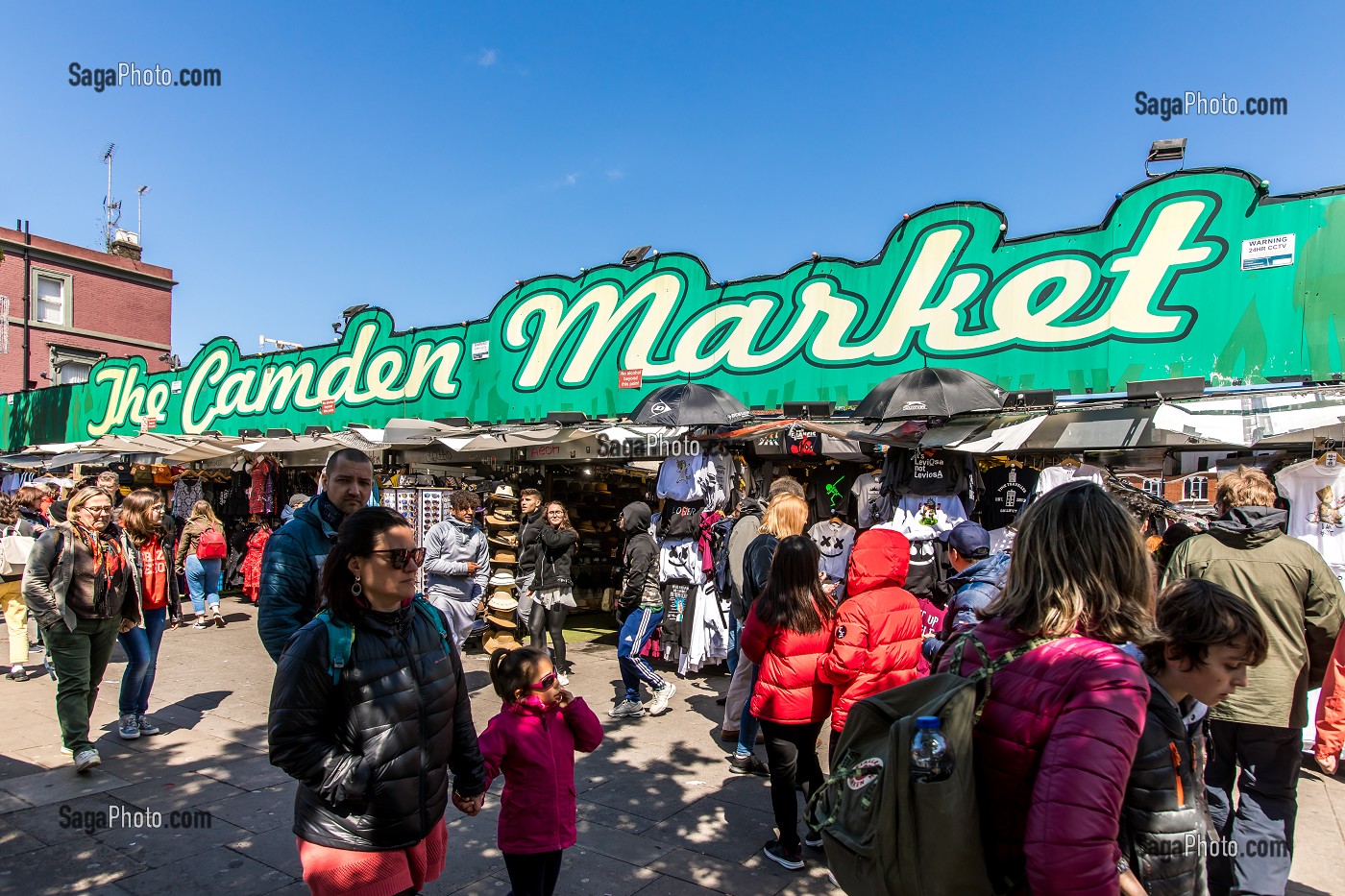 BUCK STREET MARKET, CAMDEN MARKET, CAMDEN TOWN, LONDRES, ANGLETERRE 