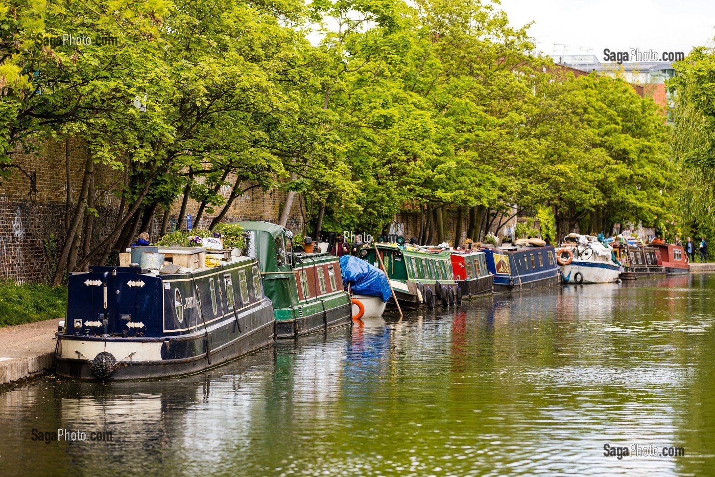 REGENT'S CANAL, LONDRES, ANGLETERRE 