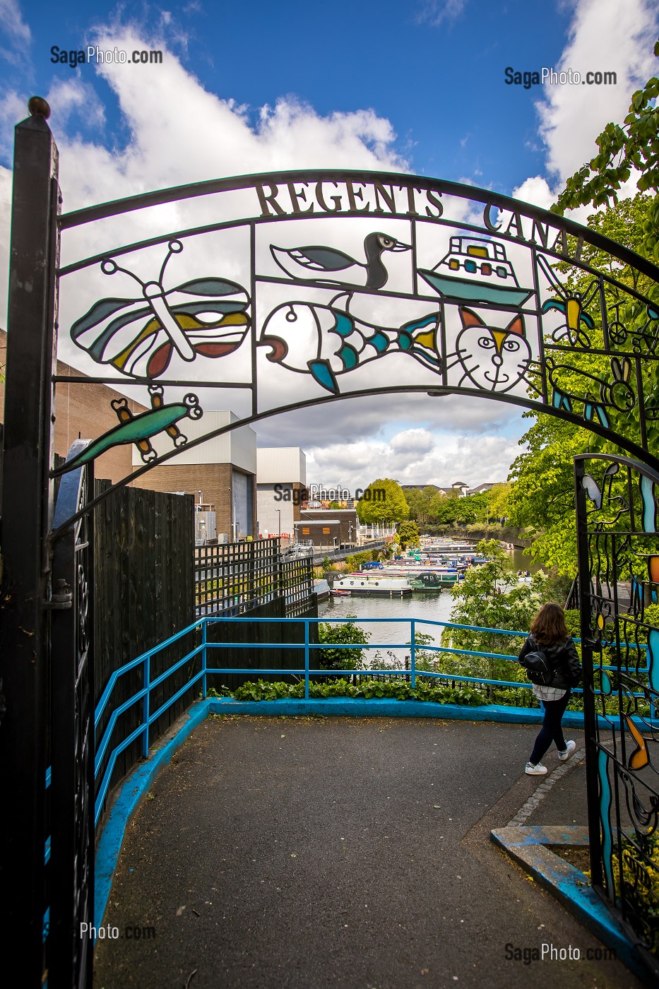 REGENT'S CANAL, LONDRES, ANGLETERRE 