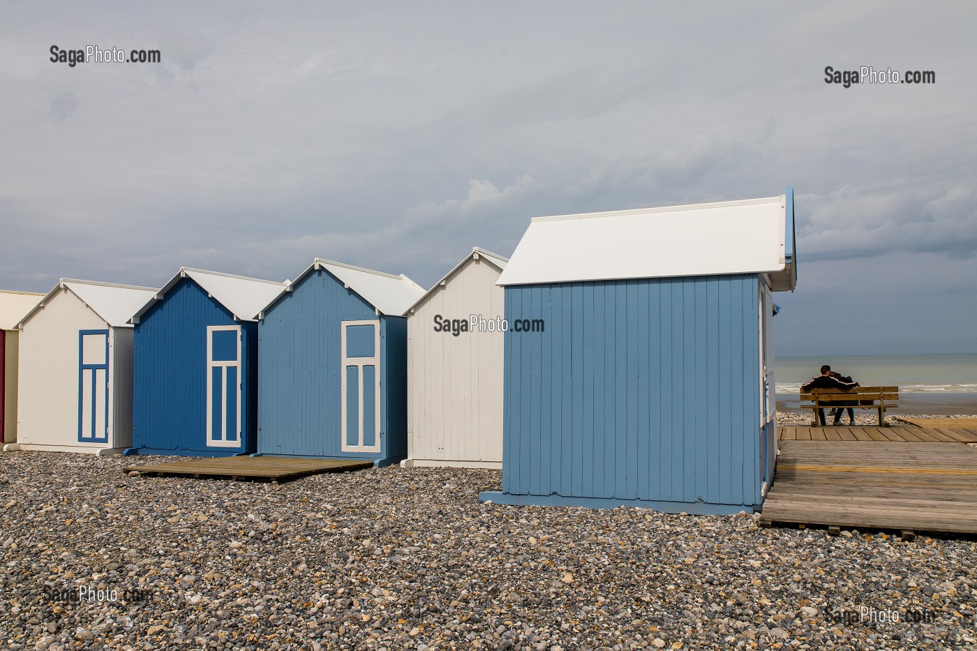 PLAGE DE CAYEUX SUR MER, (80) SOMME, PICARDIE, HAUTS-DE-FRANCE 