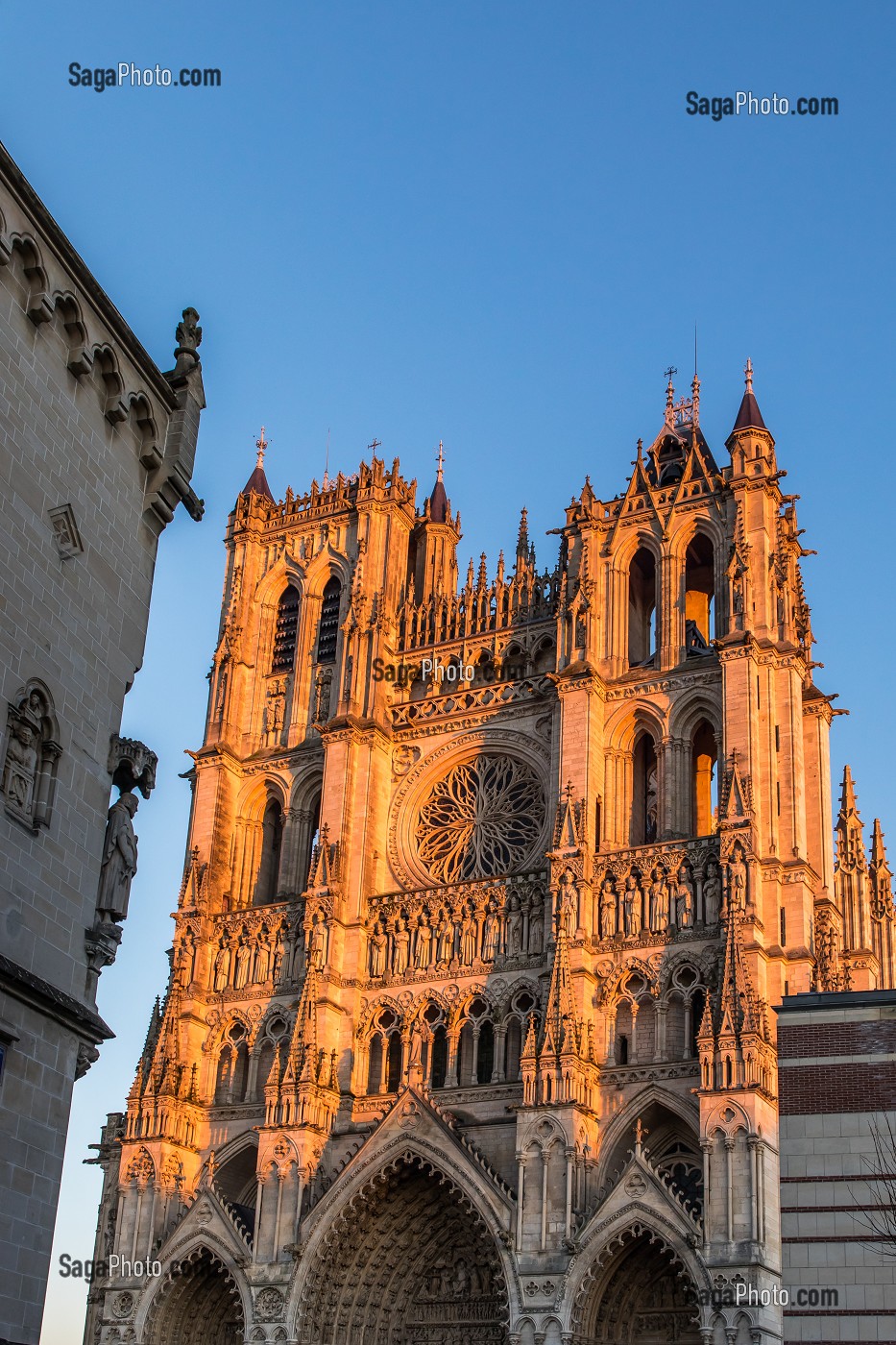 CATHEDRALE NOTRE DAME D'AMIENS, SOMME, PICARDIE, HAUT DE FRANCE 