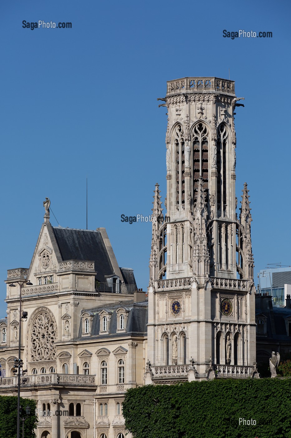 EGLISE SAINT-GERMAIN L'AUXERROIS, (75) PARIS, ILE DE FRANCE, FRANCE 