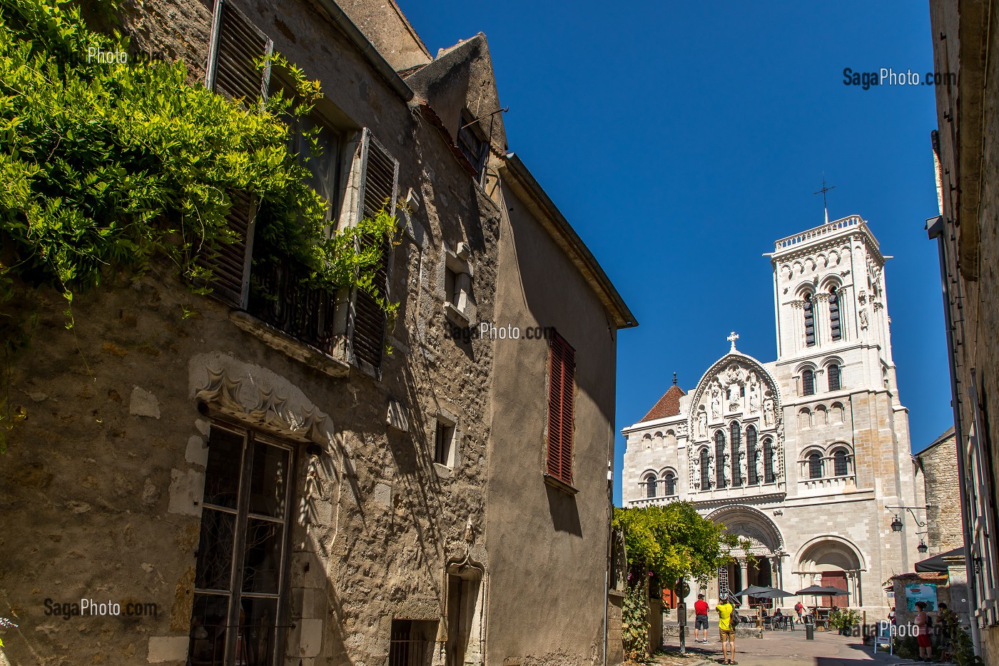 BASILIQUE SAINTE MARIE MADELEINE, VEZELAY, YONNE, BOURGOGNE, FRANCE 