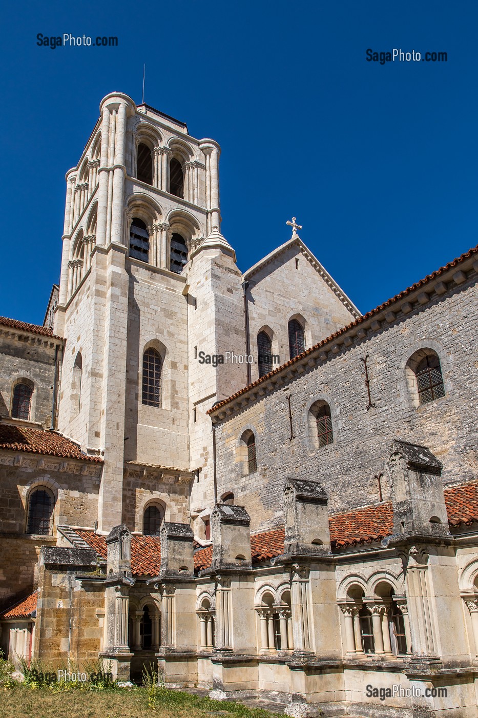 BASILIQUE SAINTE MARIE MADELEINE, VEZELAY, YONNE, BOURGOGNE, FRANCE 