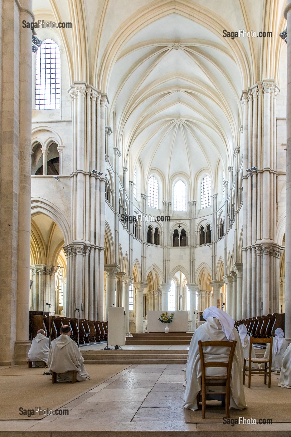 BASILIQUE SAINTE MARIE MADELEINE, VEZELAY, YONNE, BOURGOGNE, FRANCE 