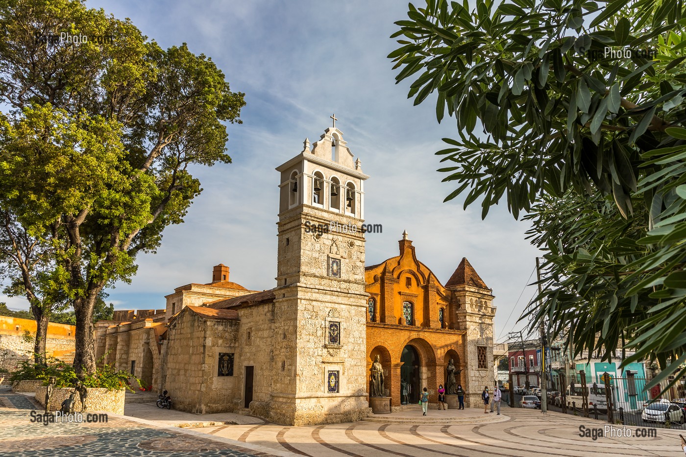 ÉGLISE DE SANTA BARBARA, IGLESIA DE SANTA BARBARA, QUARTIER COLONIAL, CLASSE AU PATRIMOINE MONDIAL DE L'UNESCO, SAINT DOMINGUE, SANTO DOMINGO, REPUBLIQUE DOMINICAINE 