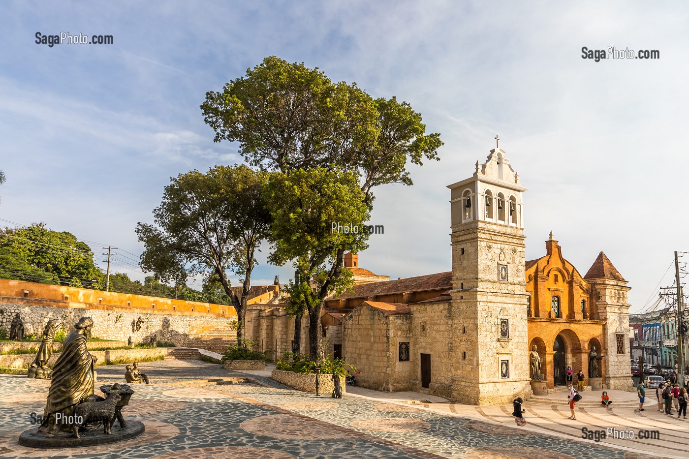 ÉGLISE DE SANTA BARBARA, IGLESIA DE SANTA BARBARA, QUARTIER COLONIAL, CLASSE AU PATRIMOINE MONDIAL DE L'UNESCO, SAINT DOMINGUE, SANTO DOMINGO, REPUBLIQUE DOMINICAINE 